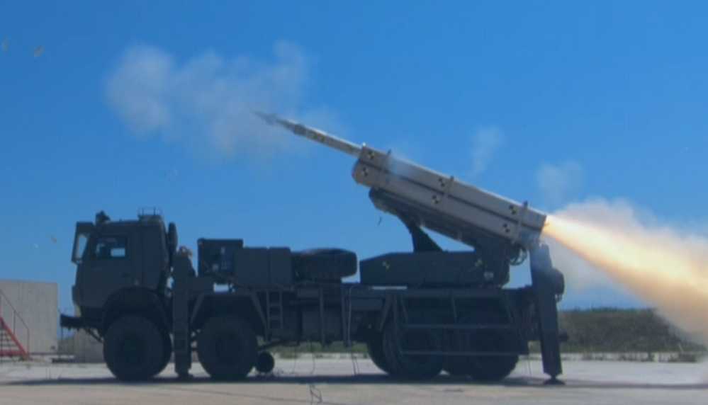 TRLG-230 composite guided rocket uses an inertial guidance system assisted by GPS and GLONASS and a laser seeker 