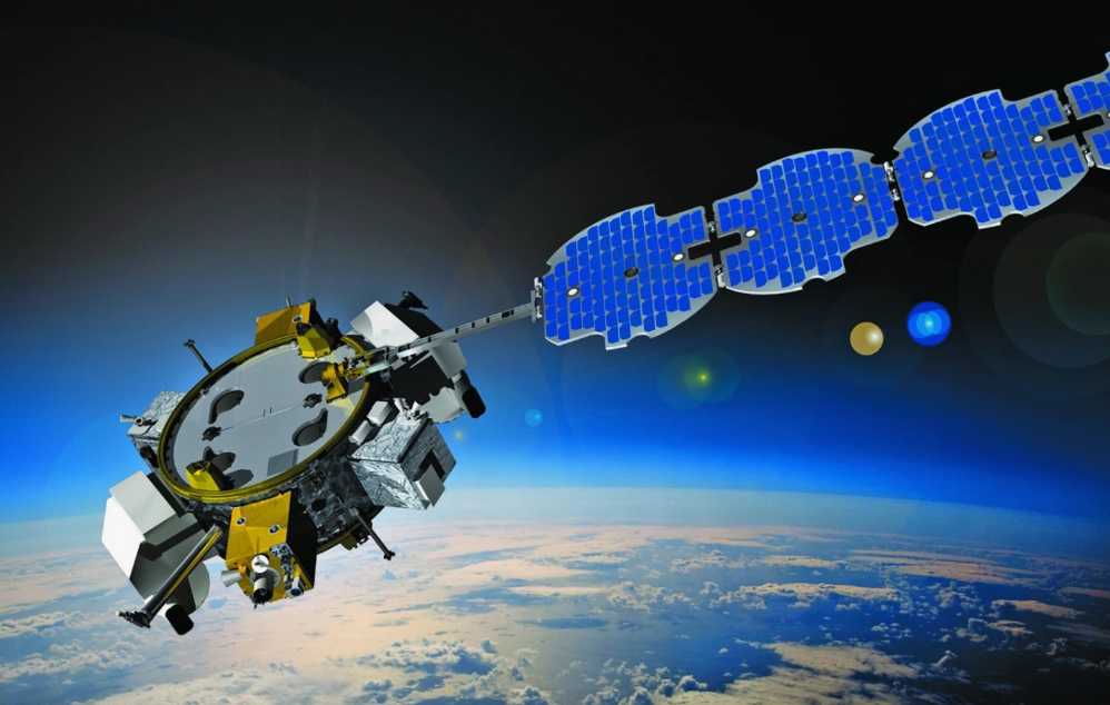 The effect of the US ring satellite releasing a small payload in orbit 