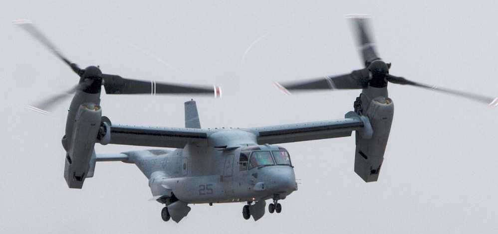 V-22 is the world’s first tilt-rotor aircraft in service, so it encountered many problems in the early stage of use. 