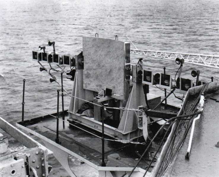 In 1953, the OLS system was tested on the British 