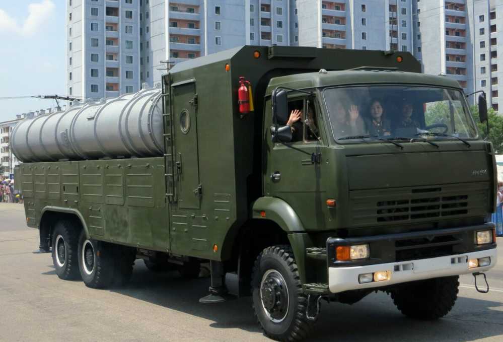 The KN-06 missile is well-known, and its launch tube design is very similar to the Soviet-made S-300 air defense missile. 