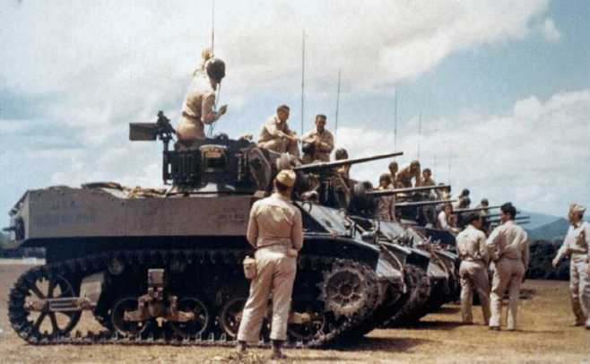 The M5 was the most produced light tank in the United States during World War II 