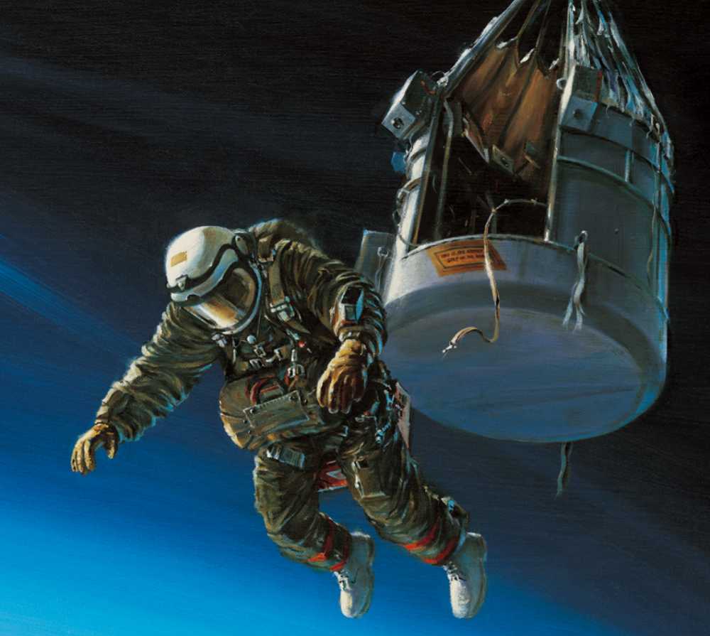 Joseph was wearing a thick pressurized suit. The extreme cold and low pressure at an altitude of 31,000 meters could kill him instantly 