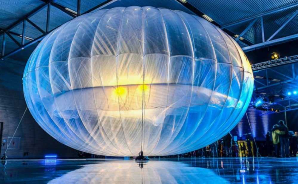 Google’s base station balloon 