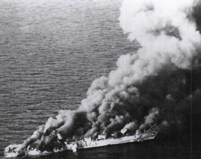 The Iranian frigate 