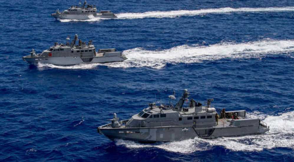 On August 16, 2017, the Mk V patrol boat belonging to the Guam U.S. Navy Coastal River Squadron 2 conducted a joint exercise with the Coronado littoral combat ship. From the outside, this type of boat looks very 