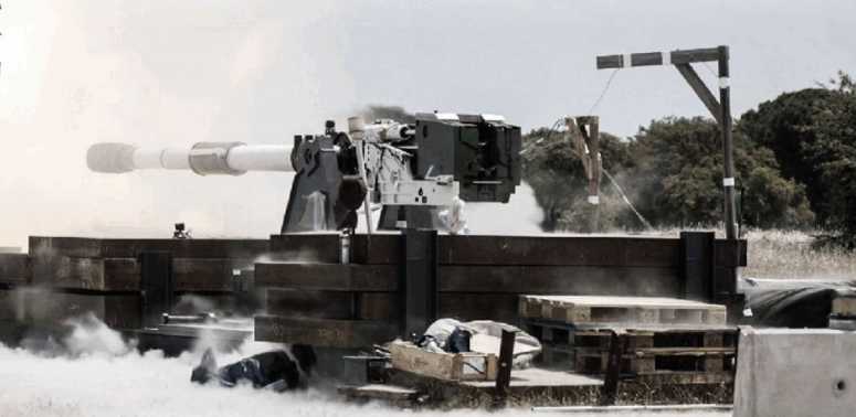 Large-caliber tank guns being tested 