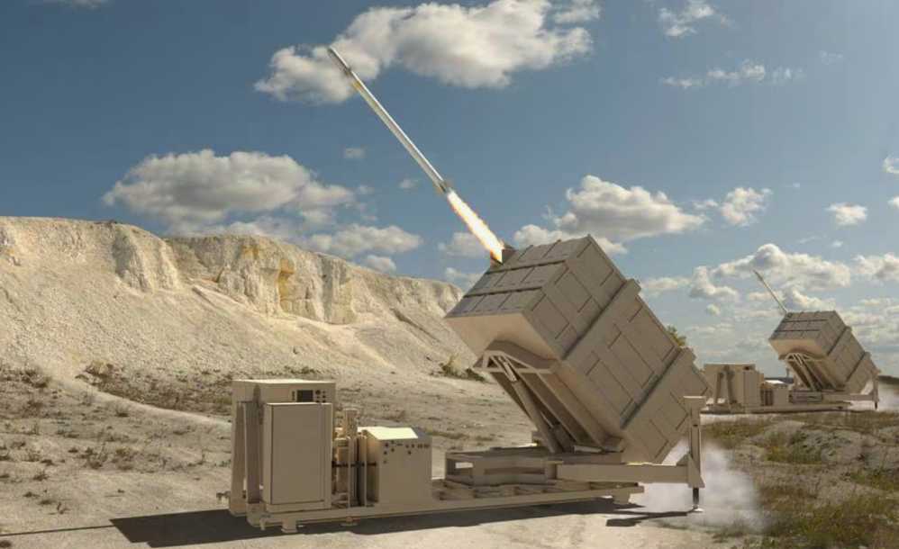 Rendering of the U.S. Army Indirect Fire Protection Project Solution 