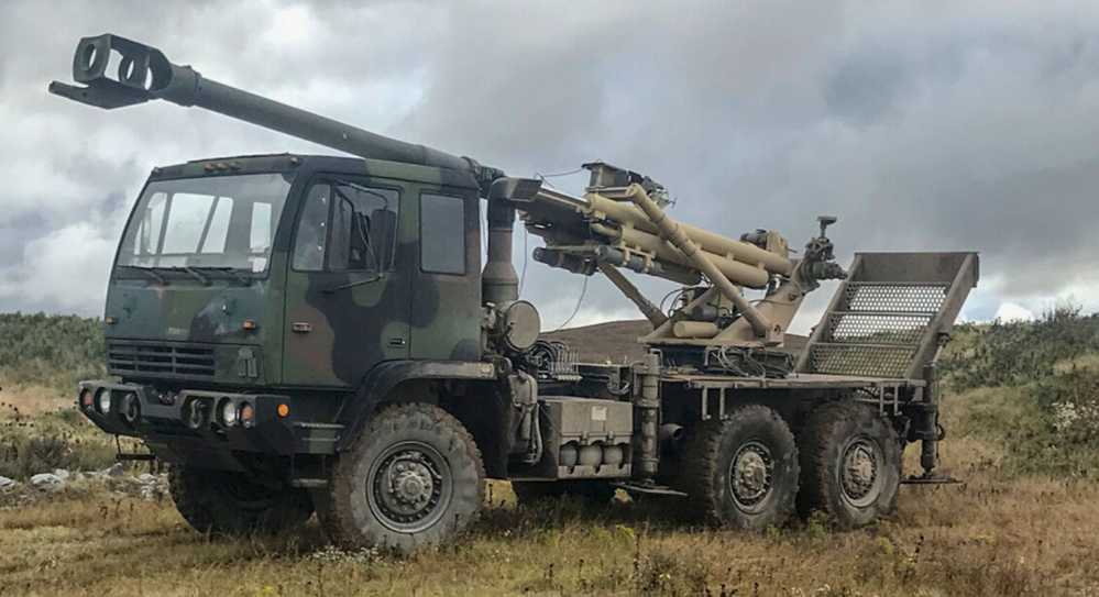 The towed artillery battalion of the artillery brigade of the standard heavy division will be equipped with a new 155mm vehicle-mounted howitzer in the future 