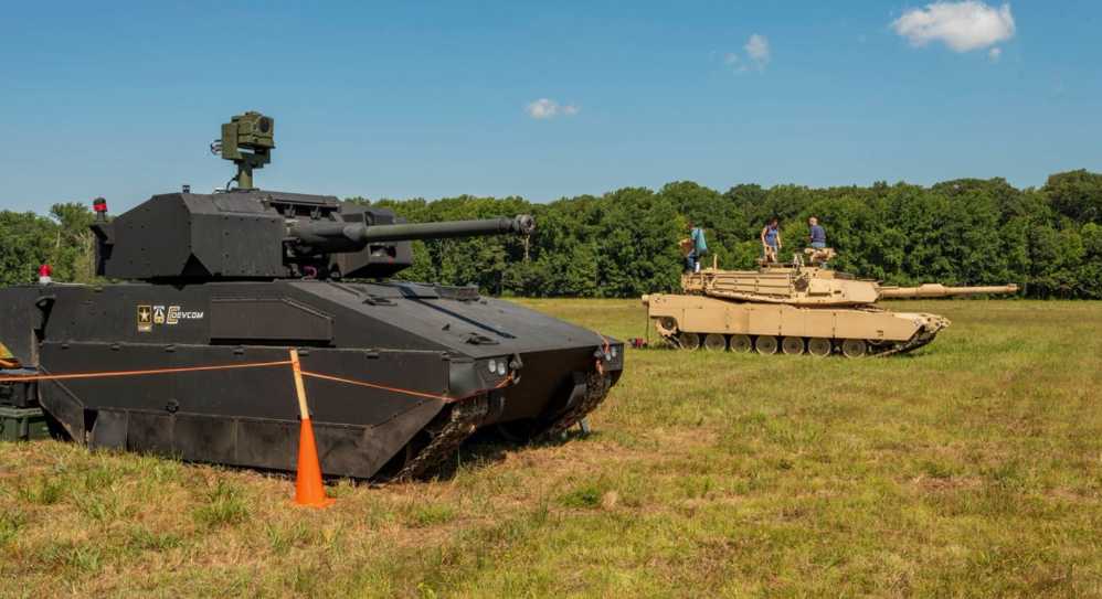 The new breakthrough heavy division has a robot combat vehicle company 