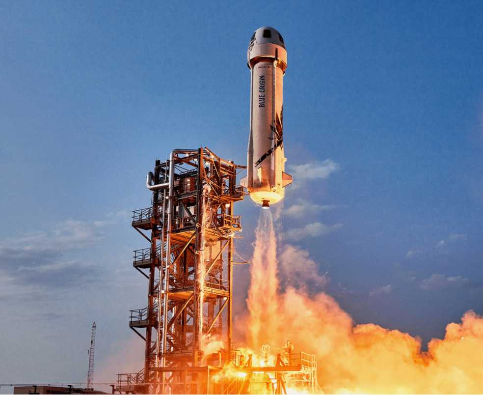 Blue Origin’s New Shepard rocket was launched 