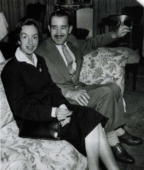  After the war, Garland was hired as a consultant by the Argentine Air Force. After working for a few years, he returned to Germany and died in 1996 at the age of 84. The picture shows Garland and his wife in 1955. 