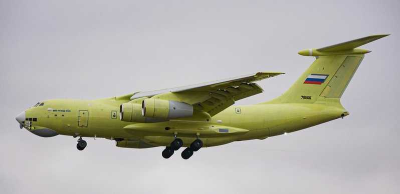 Il-76MD-90A transport aircraft 