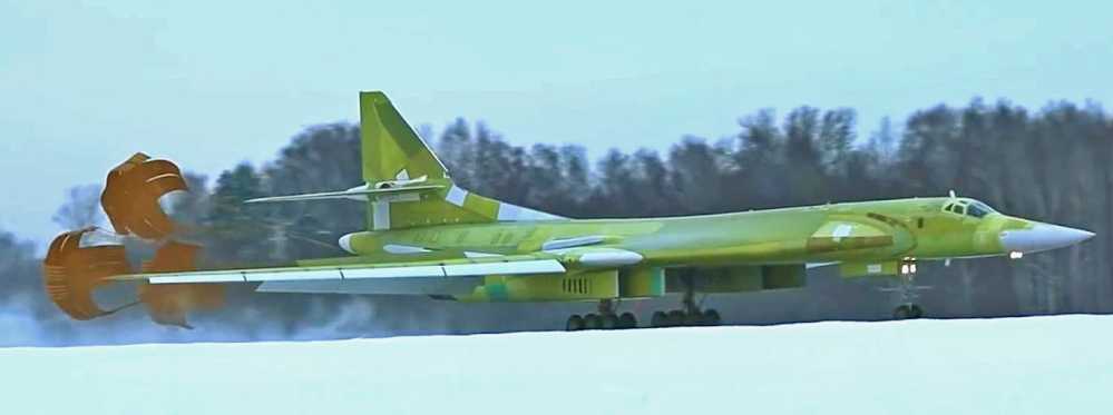 The first newly produced Tu-160M ​​strategic bomber made its maiden flight on January 12, 2022. 