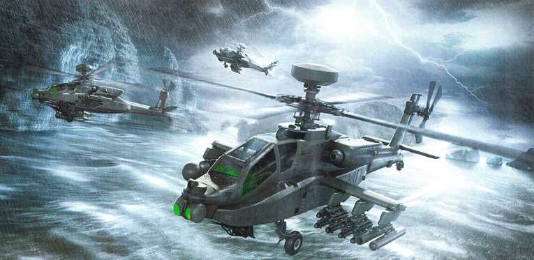 The latest version of the Apache combat imaginary map released at the 2022 Association of the United States Army Annual Meeting. 