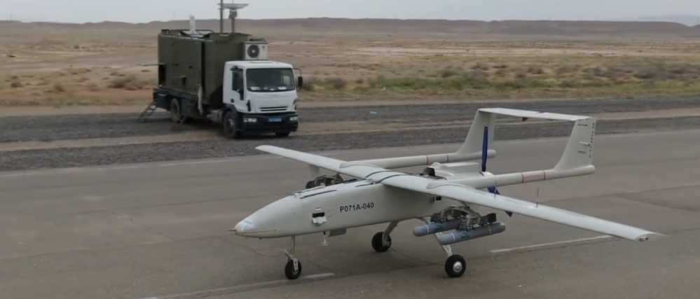 Iran also exhibited the 