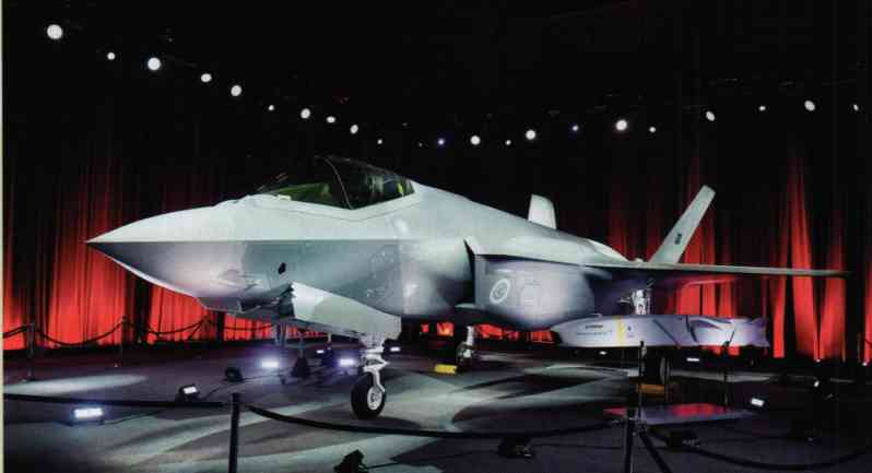 The first F-35A was originally supposed to be delivered to Turkey, but later because Turkey purchased the S-400 air defense system, the United States delivered the aircraft to other countries. 