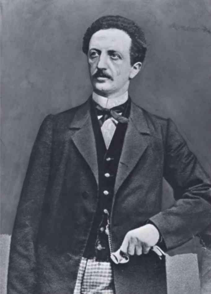 Portrait of Lassalle, taken around 1860. Lassalle was a famous socialist activist in Germany in the 19th century and one of the founders of the All-German Workers’ Association. After Bismarck came to power, he had secret contact with him in order to fight against the liberals in parliament. After the establishment of the German Empire, Bismarck stole some of Lassalle’s ideas and established a social security system in Germany. 