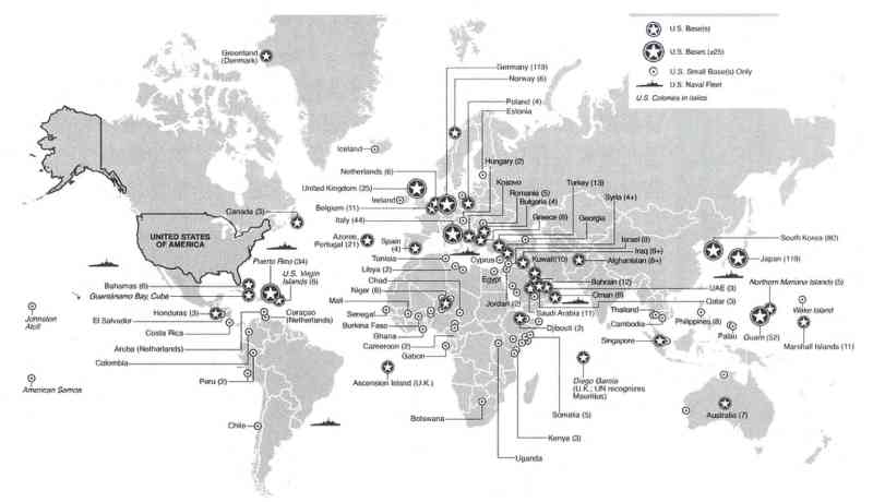 The United States has deployed about 800 military bases around the world. Not only does it cost a lot to maintain them on a daily basis, but when it wants to use these bases to launch military operations, it may have to pay a higher political and economic price in order to obtain the consent of the host country, and communication and coordination also takes up precious time. 