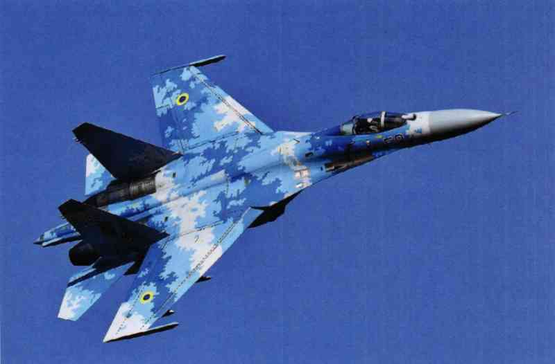 The Ukrainian Air Force was severely damaged at the beginning of the war, but its Su-27 and MiG-29 fighters and Su-25 attack aircraft are still active on the front line, and used the American AGM-88 anti-radiation missiles mounted by the fighters to destroy some of the Russian S300 and 