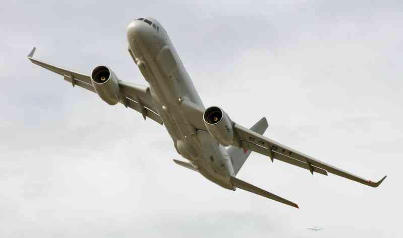 Russian Tu-214R electronic reconnaissance aircraft 