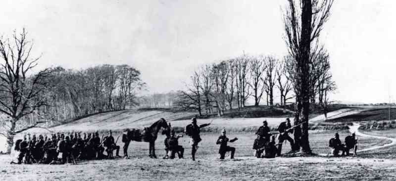 In 1864, in the Danish War, the Prussian army and the Danish army engaged in an encounter. According to Bismarck’s calculations, taking Schleswig and Holstein through a war was like 