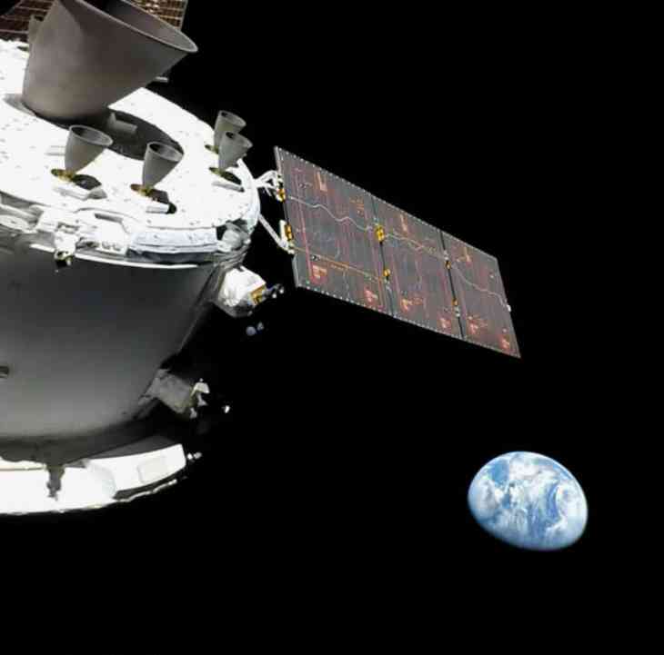 The Earth photographed by the 