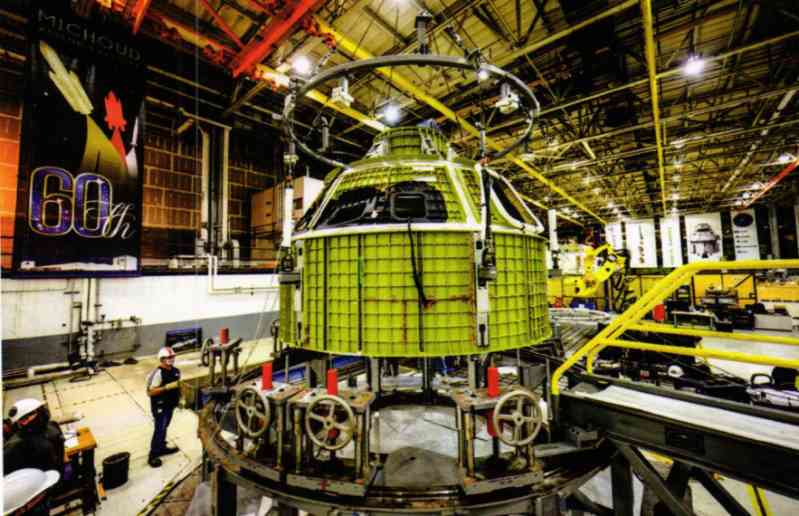 Lockheed Martin is building the crew module of the Orion spacecraft that will carry out the Artemis 3 mission, which is also the first manned lunar landing mission. 