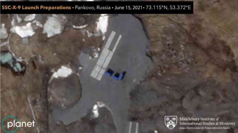 Satellite photos of Russia’s 