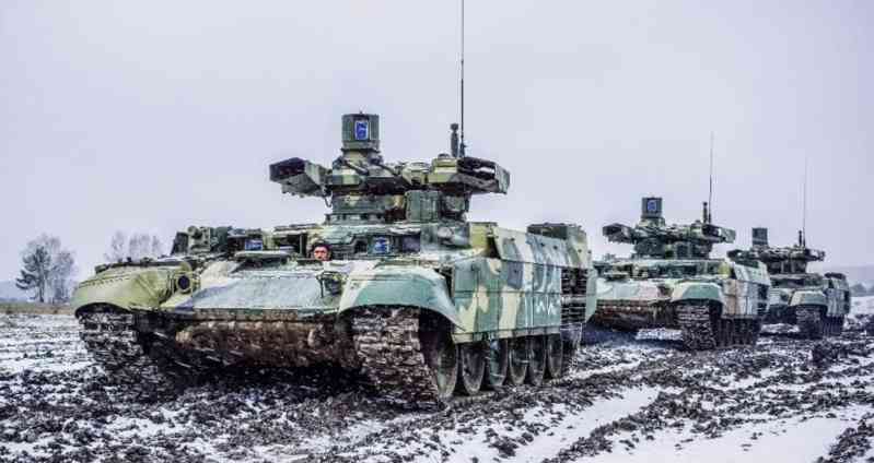 The 90th Guards Tank Division, which is affiliated to the Russian Central Theater, officially received the first batch of 8 BMPT 