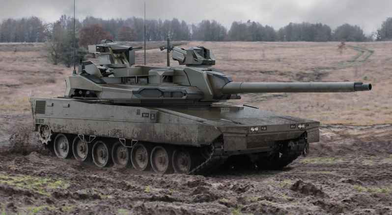 European main battle tank EMBT developed by Germany and France 