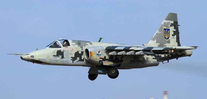 The Su-25 attack aircraft of the 299th Tactical Aviation Brigade of Ukraine. Compared with other models, most of the Su-25s have been modernized and maintained, and are in the best overall condition. 