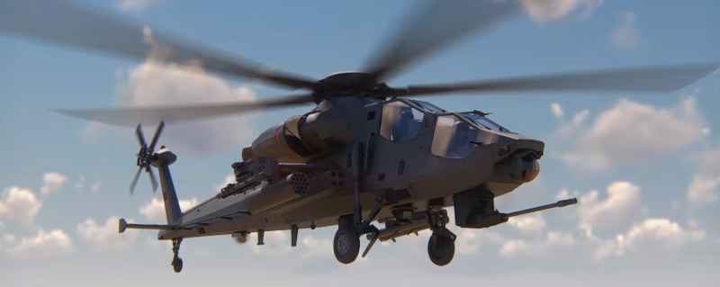 ATAKI heavy armed helicopter concept map. According to the design indicators, the maximum take-off weight of ATAKI will exceed 11 tons, and the maximum bomb load will reach 1.5 tons. In the early stage, it will use the TV3-117VMA series turboshaft engine provided by Ukraine (provided by Ukraine...........). 