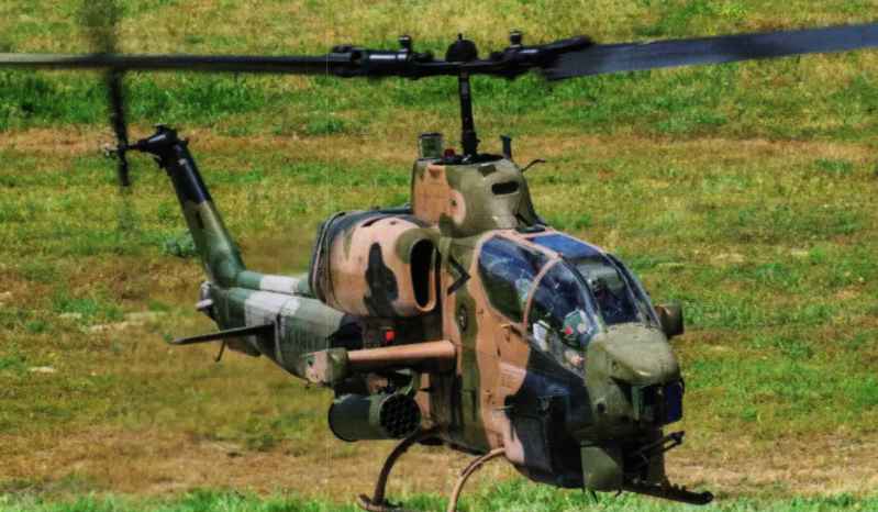 The AH-1W equipped by the Turkish Army is currently in service. 