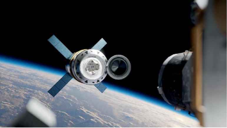 ATMOS’s cargo spacecraft rendering 