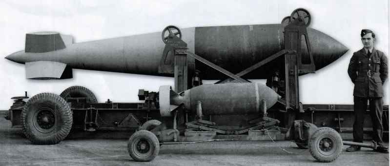 The size difference between the 