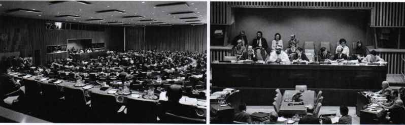 The Third United Nations Conference on the Law of the Sea was held in the United States on December 3, 1973. Due to the large number of agenda items of the conference, the entire conference lasted for 9 years from 1973 to 1982, during which 11 sessions and 16 meetings were held. It created a record in the history of international relations with the most participating countries, the largest scale, and the longest time. The left picture shows the first session of the conference in 1973; the right picture shows the 11th session of the conference in 1982, 9 years later, at which the final text of the United Nations Convention on the Law of the Sea, which was adopted in April of that year, was completed.