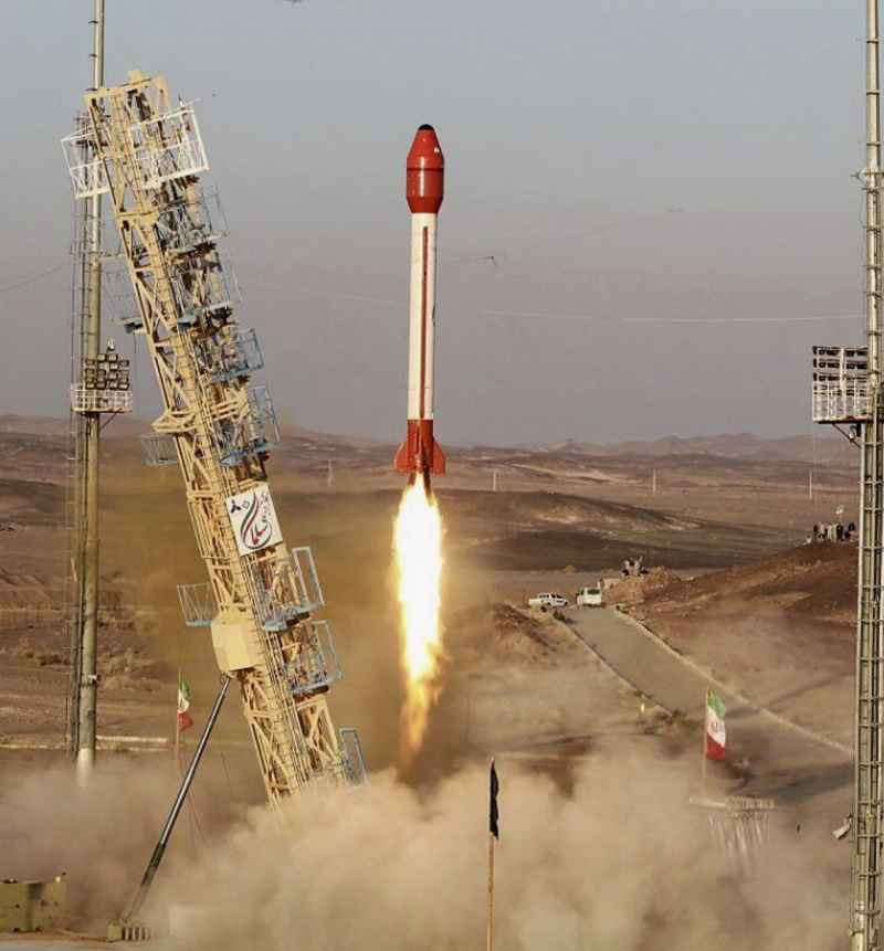 Iran’s biological rocket took off 