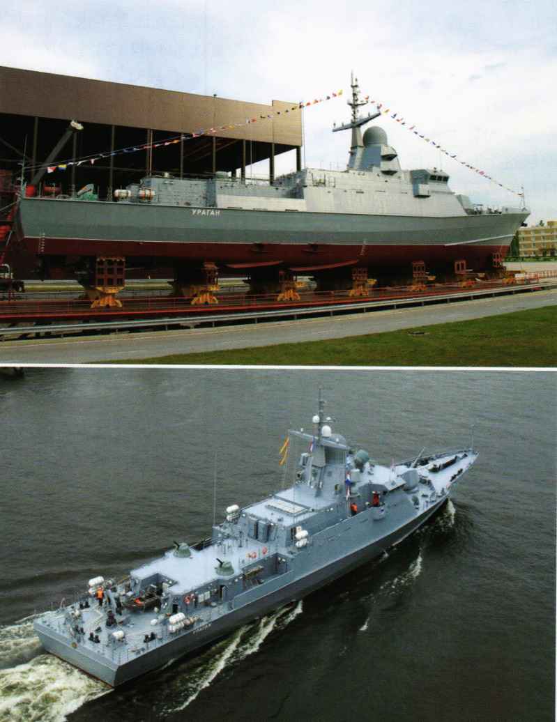 There are 2 ships in the first batch of the 22800 type, both built by the 