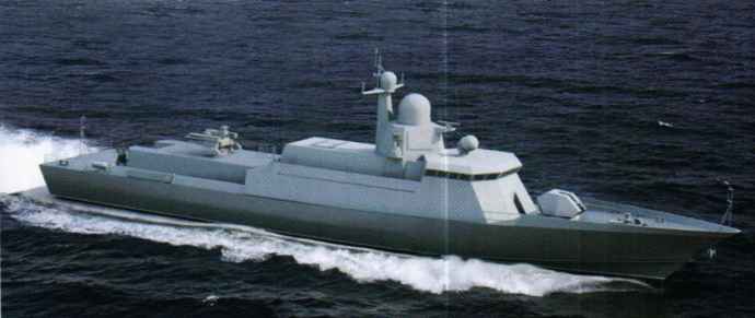 The rendering of the technical design status of the 22800 model exhibited at the 