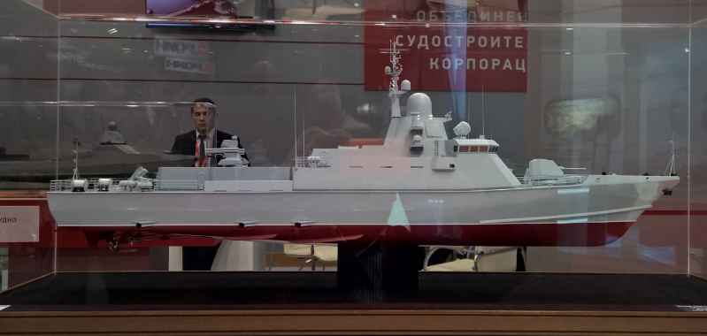 The 22800 model exhibited in 2017 is closer to the actual ship status. 
