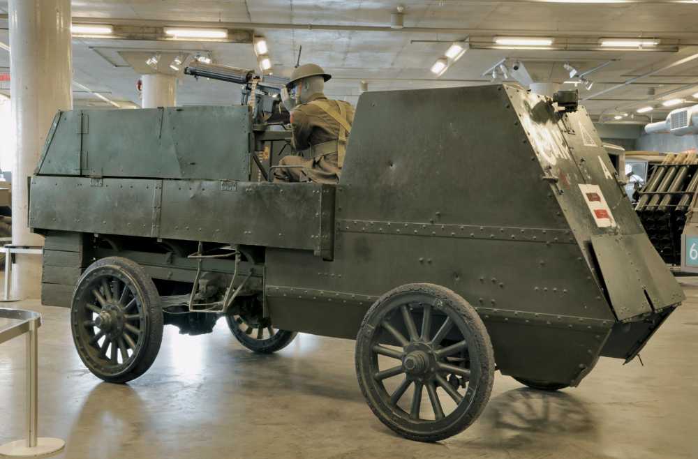 Canadian Motor Brigade Armored Machine Gun Vehicle, which provided the basis for the later Bren Machine Gun Vehicle Provided the initial inspiration 